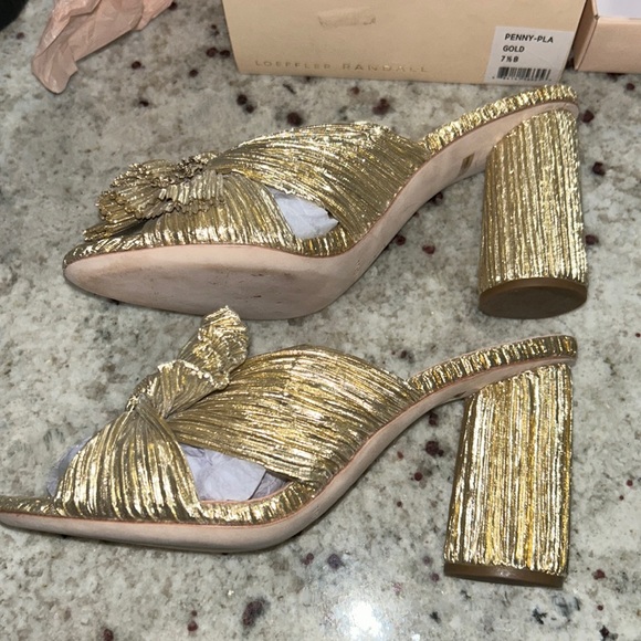 Gold Penny Knot Mules
LOEFFLER RANDALL - Picture 10 of 11